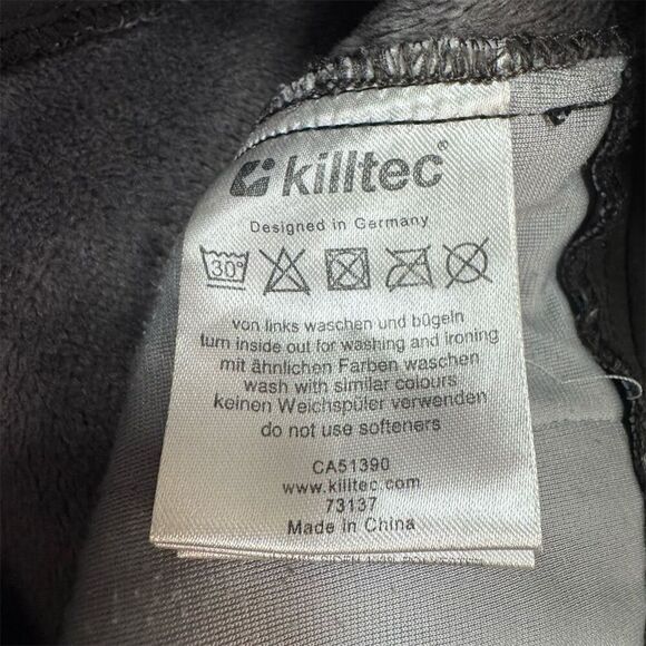 GUC Killtec Women's Black Ski Pants Size 16 Fleece Lined Snow Trousers - Picture 7 of 11